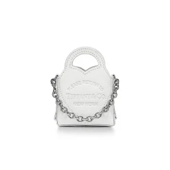 Tiffany & Co. Return to Tiffany® Nano Bag in White Leather | ^Women Small Leather Goods|Women's Accessories