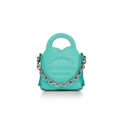 Tiffany & Co. Return to Tiffany® Nano Bag in Tiffany Blue® Leather | ^Women Small Leather Goods|Women's Accessories