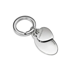 Tiffany & Co. Return to Tiffany® Oval and Heart Tag Key Ring in Silver with Tiffany Blue® | ^Women Tiffany Blue® Gifts|Key Rings