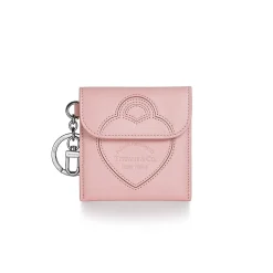 Tiffany & Co. Return to Tiffany® Pouch Bag Charm in Rose Leather | ^Women Business Gifts|Small Leather Goods