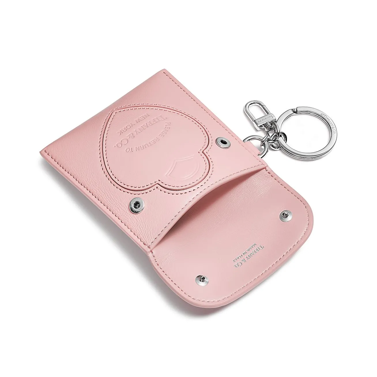 Tiffany & Co. Return to Tiffany® Pouch Bag Charm in Rose Leather | ^Women Business Gifts|Small Leather Goods