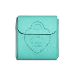 Tiffany & Co. Return to Tiffany® Pouch in Tiffany Blue® Leather, Small | ^Women Tiffany Blue® Gifts|Small Leather Goods