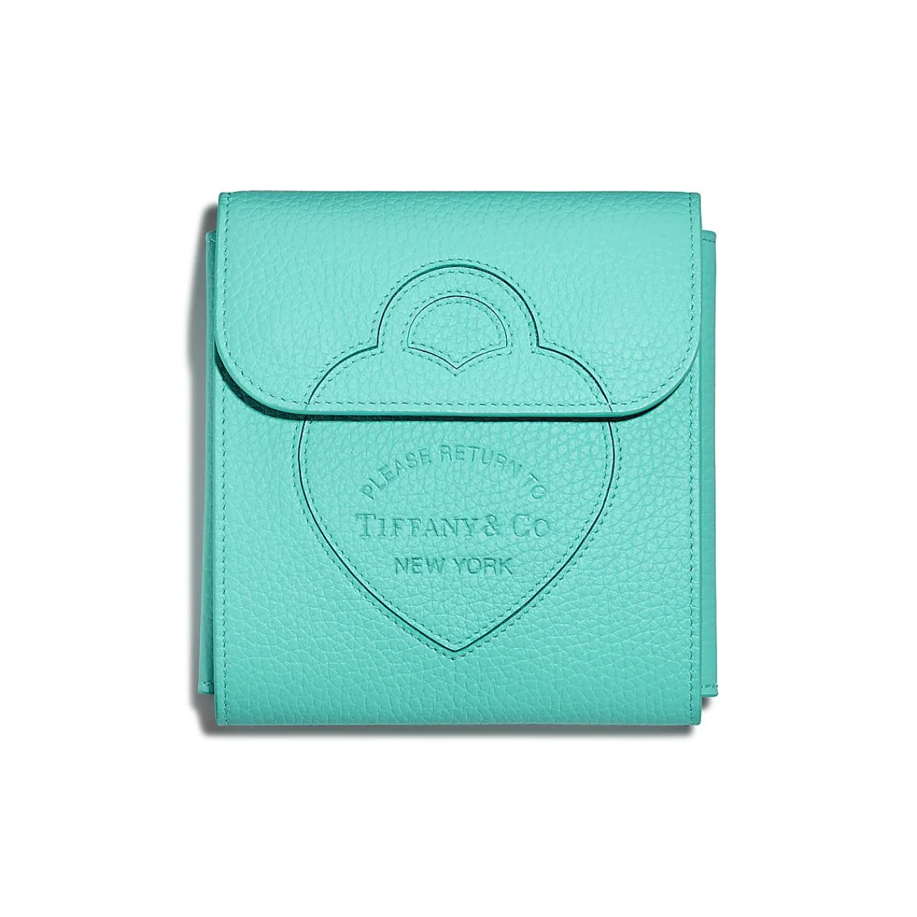 Tiffany & Co. Return to Tiffany® Pouch in Tiffany Blue® Leather, Small | ^Women Tiffany Blue® Gifts|Small Leather Goods
