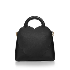 Tiffany & Co. Return to Tiffany® Small Charm Tote Bag in Black Leather | ^Women Bags|Women's Accessories