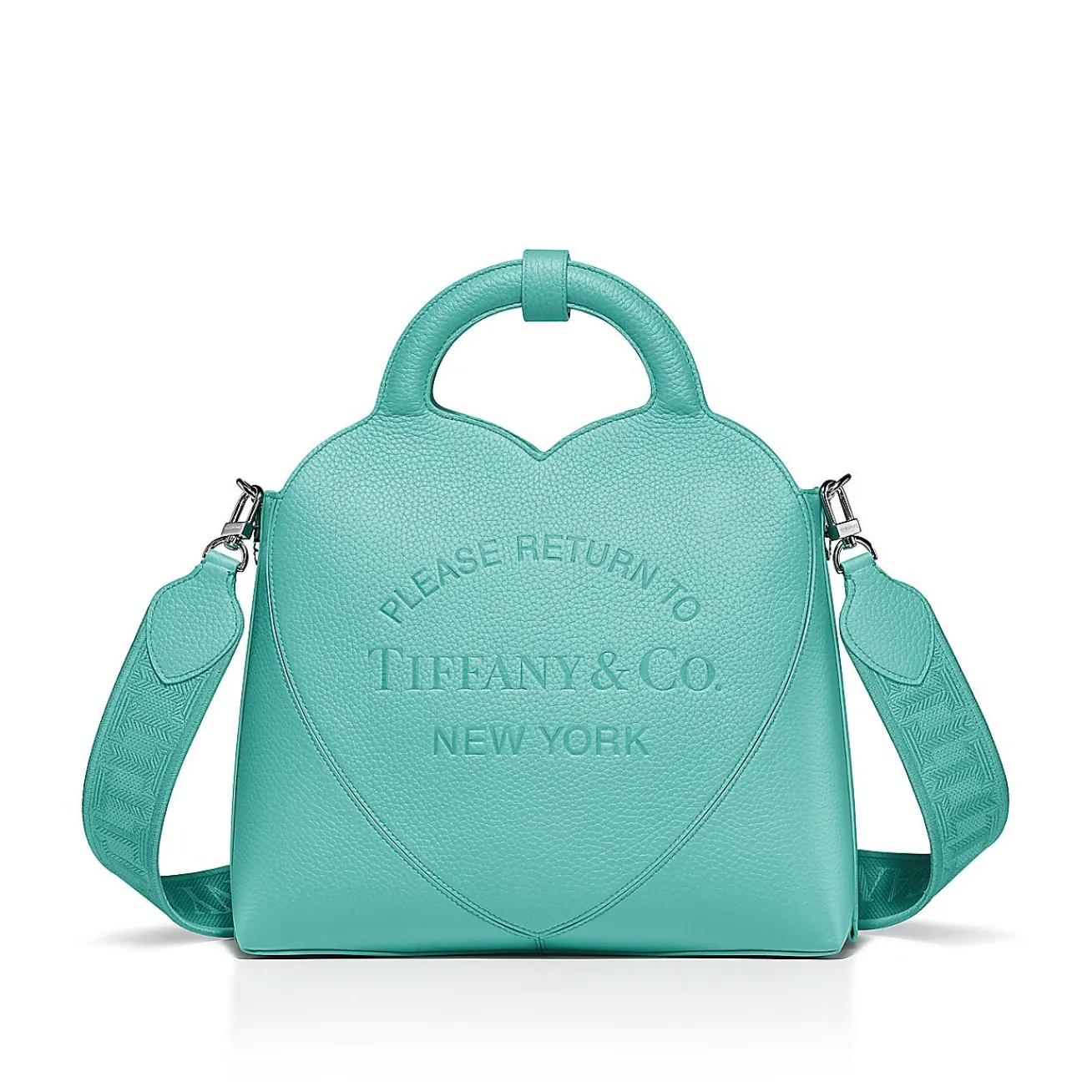 Tiffany & Co. Return to Tiffany® Small Tote Bag in Tiffany Blue® Leather | ^Women Gifts for Her|Her