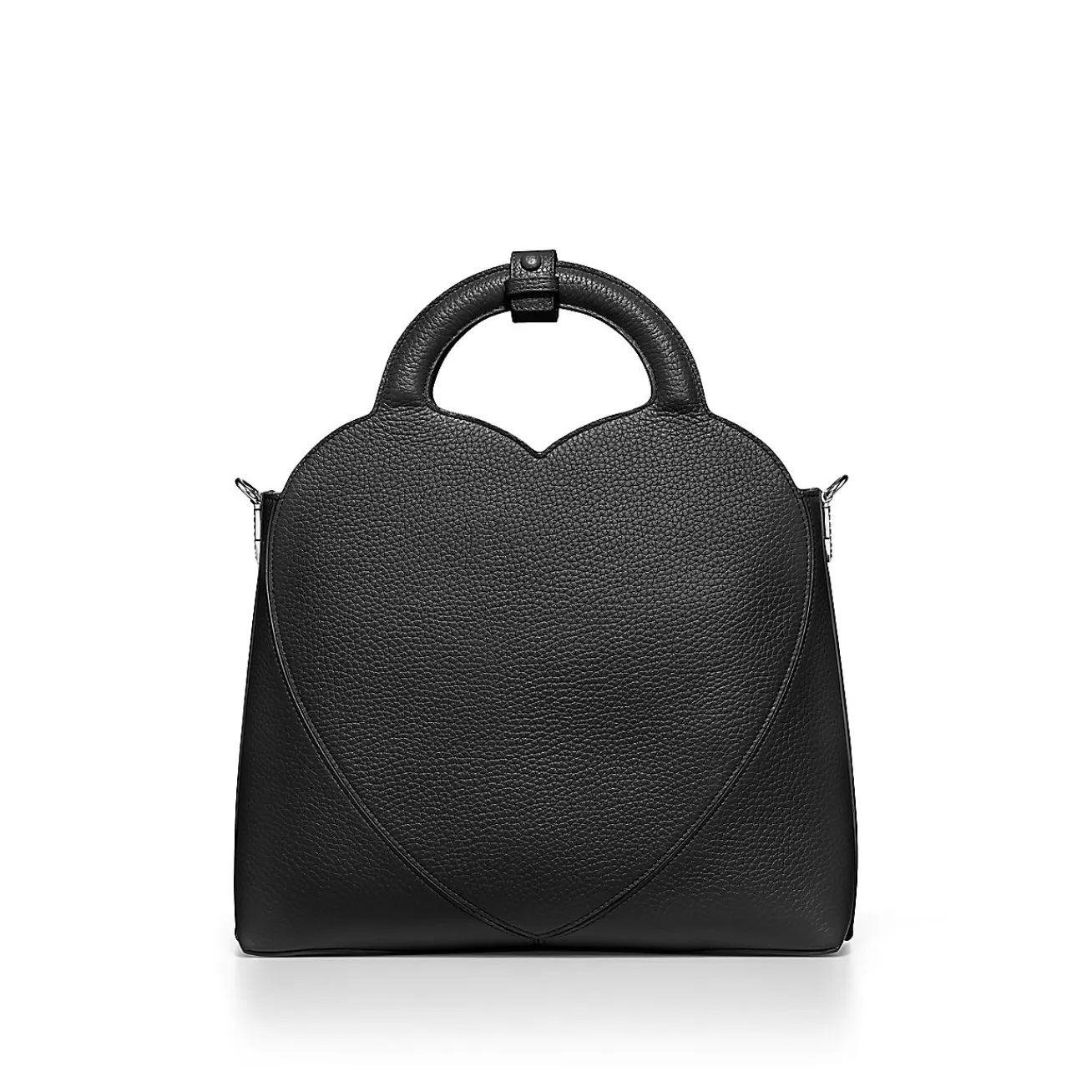 Tiffany & Co. Return to Tiffany® Small Tote Bag in Black Leather | ^Women Bags|Women's Accessories