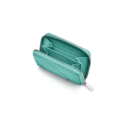 Tiffany & Co. Return to Tiffany® Small Zip Wallet in Tiffany Blue® Leather | ^Women Small Leather Goods|Women's Accessories