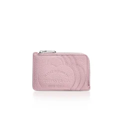 Tiffany & Co. Return to Tiffany® Zip Card Case in Crystal Pink Leather | ^Women Business Gifts|Small Leather Goods