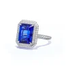 Tiffany & Co. Ring in Platinum with a Tanzanite and Diamonds | ^ Rings|Diamond Jewelry