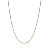 Tiffany & Co. Rose Gold Necklace Chain | ^ Necklaces & Pendants|Men's Jewelry