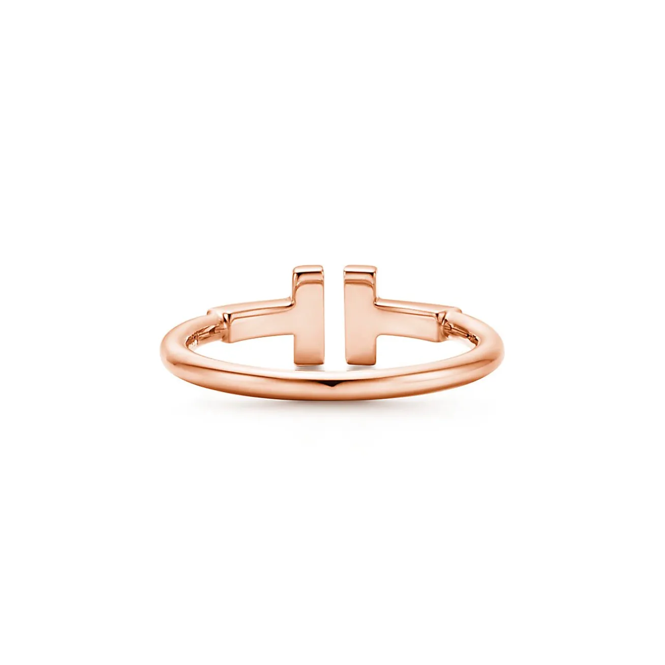 Tiffany & Co. Rose Gold Ring | Tiffany T | ^ Rings|Men's Jewelry