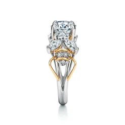 Tiffany & Co. Schlumberger by ™ Two Bees engagement ring in platinum and 18k gold | ^ Jean Schlumberger by Tiffany|Engagement Rings