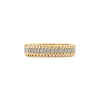 Tiffany & Co. Schlumberger® 18K Gold Two-Row Rope Ring | ^Women Rings|Men's Jewelry