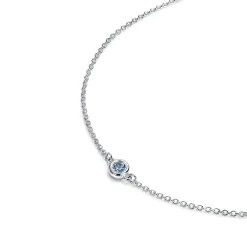 Tiffany & Co. Shop Elsa Peretti® Sterling Silver and Aquamarine Bracelet | ^ Bracelets|Sterling Silver Jewelry