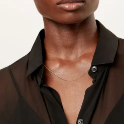 Tiffany & Co. Shop 18K Gold Chain Necklace in 30