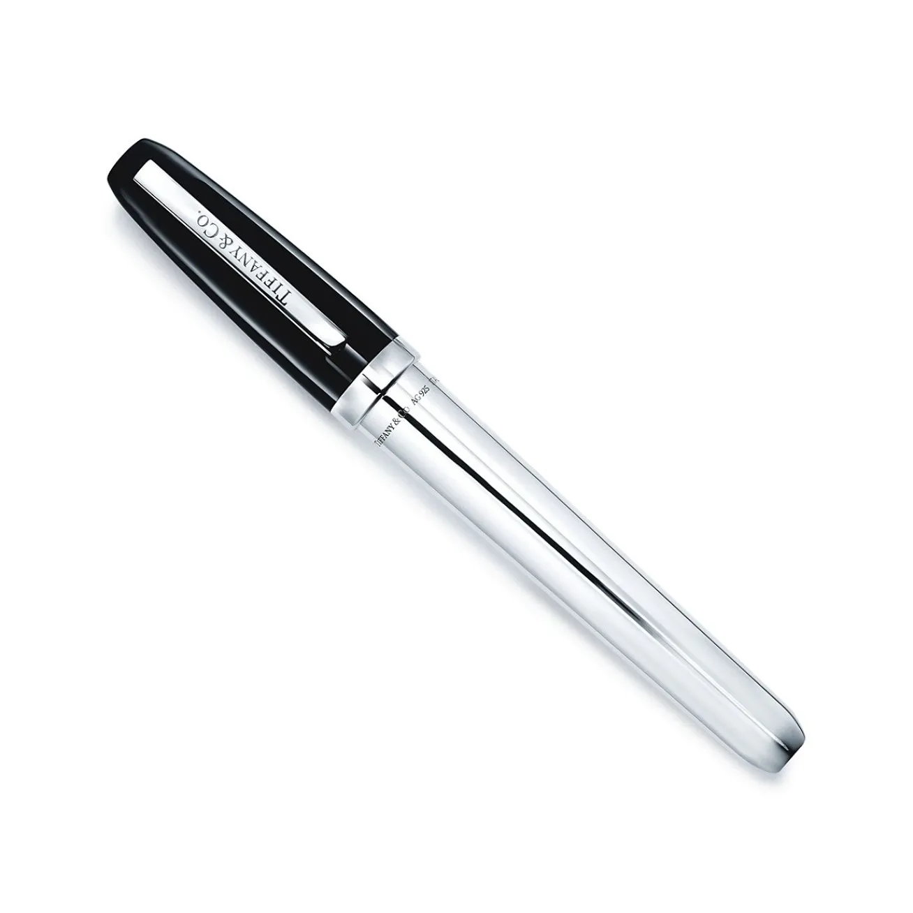 Tiffany & Co. Shop Sterling Silver and Black Enamel Marker | ^ The Home|Housewarming Gifts