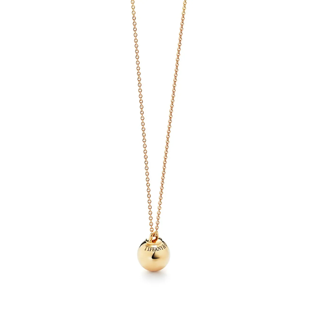 Tiffany & Co. Shop Tiffany HardWear 18K Gold Ball Pendant | ^ Necklaces & Pendants|Men's Jewelry