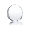 Tiffany & Co. Slant-cut disc award in glass, small. | ^ Business Gifts