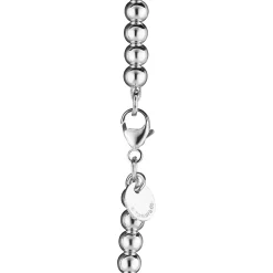 Tiffany & Co. Sterling Silver Mom Heart Tag Bead Bracelet | ^ Bracelets|Sterling Silver Jewelry