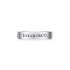 Tiffany & Co. T&CO.® Band Ring in Platinum with a Diamond | ^ Rings|Platinum Jewelry