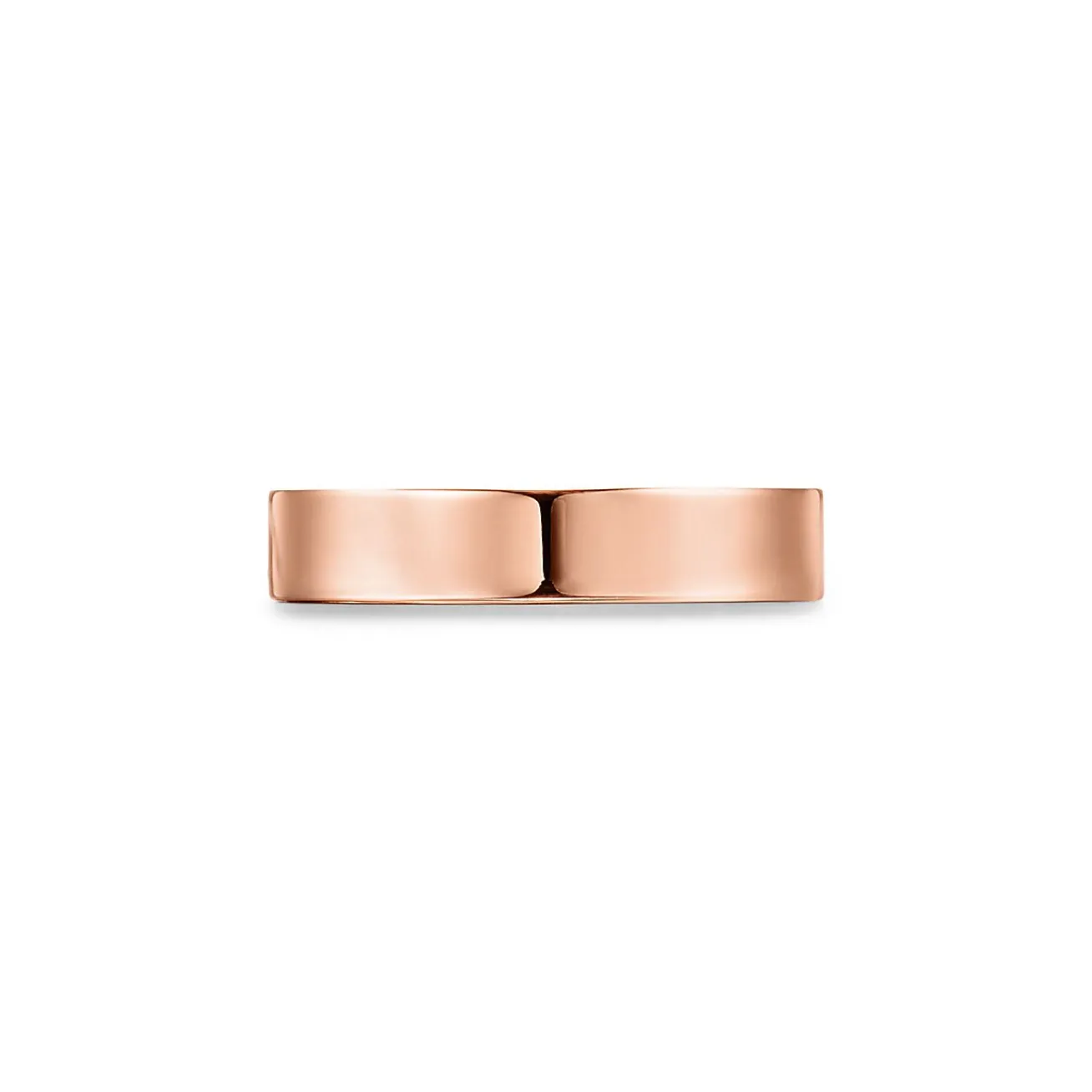 Tiffany & Co. T&CO.® Band Ring in Rose Gold with a Diamond | ^ Rings|Rose Gold Jewelry