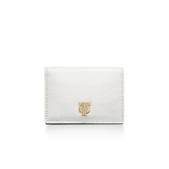 Tiffany & Co. T&CO. Flap Card Holder in White Leather | ^Women Small Leather Goods|Women's Accessories