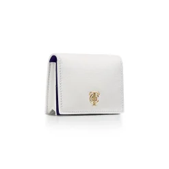 Tiffany & Co. T&CO. Flap Card Holder in White Leather | ^Women Small Leather Goods|Women's Accessories