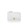 Tiffany & Co. T&CO. Zip Card Case in White Leather | ^Women Small Leather Goods|Women's Accessories