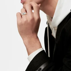 Tiffany & Co. The Charles Tiffany Setting Men's Engagement Ring in Platinum with a Diamond | ^ Men's Jewelry|Engagement Rings