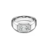 Tiffany & Co. The Charles Tiffany Setting Men's Engagement Ring in Platinum with a Diamond | ^ Men's Jewelry|Engagement Rings