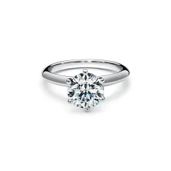 Tiffany & Co. The Tiffany® Setting in platinum: world's most iconic engagement ring. | ^ Engagement Rings