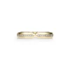 Tiffany & Co. The Tiffany® Setting nesting narrow band ring in 18k gold with diamonds. | ^ Rings|Gold Jewelry