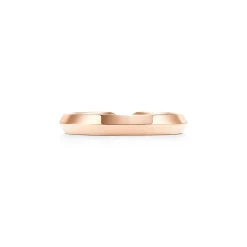 Tiffany & Co. The Tiffany® Setting nesting narrow band ring in 18k rose gold, 3 mm wide. | ^Women Rings|Stacking Rings