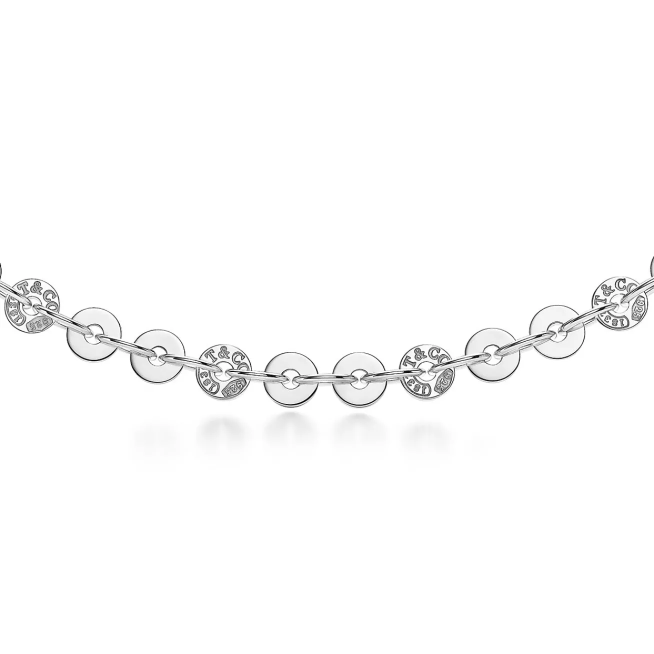 Tiffany & Co. Tiffany 1837® circle bracelet in sterling silver, medium. | ^ Bracelets|Sterling Silver Jewelry