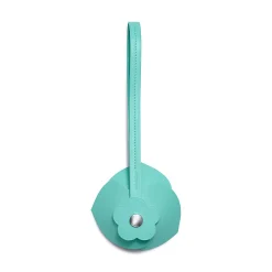 Tiffany & Co. ® Flower Bag Charm in Tiffany Blue® Leather | ^Women Tiffany Blue® Gifts|Small Leather Goods