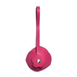 Tiffany & Co. ® Flower Bag Charm in Fuchsia Leather | ^Women Small Leather Goods|Women's Accessories