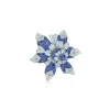 Tiffany & Co. Schlumberger® Fleur de Mer clip of sapphires and diamonds. | ^ Brooches|Diamond Jewelry