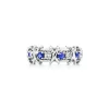 Tiffany & Co. Schlumberger® Sixteen Stone ring with diamonds and sapphires. | ^Women Rings|Men's Jewelry