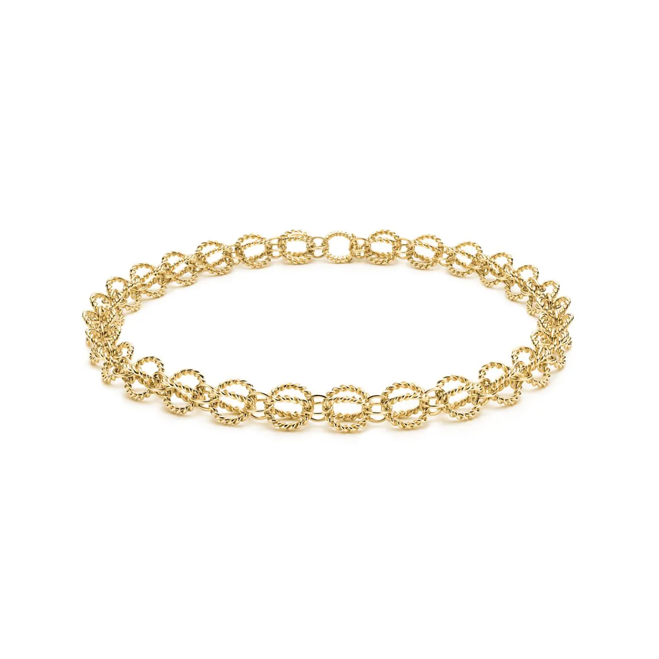 Tiffany & Co. Schlumberger® Circle Rope necklace in 18k gold. | ^ Necklaces & Pendants|Gold Jewelry