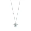 Tiffany & Co. Schlumberger® Lynn pendant in platinum with diamonds. | ^ Necklaces & Pendants|Platinum Jewelry
