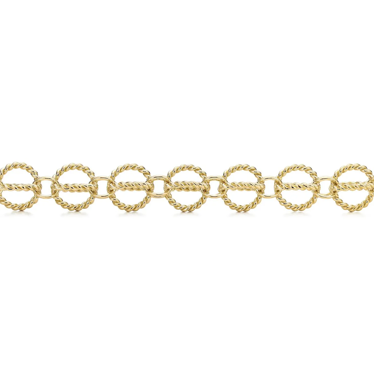 Tiffany & Co. Schlumberger® Circle Rope bracelet in 18k gold. | ^ Bracelets|Gold Jewelry