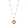 Tiffany & Co. Schlumberger® Lynn pendant in 18k gold with rubies. | ^ Necklaces & Pendants|Gold Jewelry