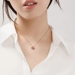 Tiffany & Co. Schlumberger® Lynn pendant in 18k gold with rubies. | ^ Necklaces & Pendants|Gold Jewelry