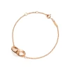 Tiffany & Co. Tiffany 1837® Interlocking Circles Chain Bracelet in Rose Gold | ^ Bracelets|Rose Gold Jewelry