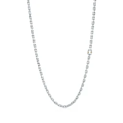 Tiffany & Co. Tiffany 1837® Makers chain necklace in sterling silver and 18k gold, 24". | ^ Necklaces & Pendants|Men's Jewelry