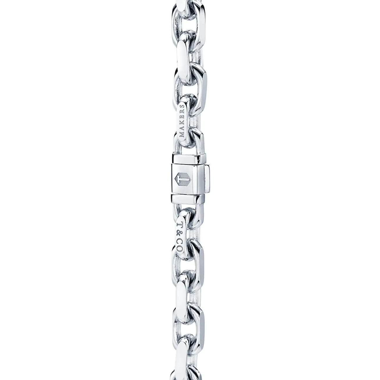 Tiffany & Co. Tiffany 1837® Makers chain necklace in sterling silver and 18k gold, 24". | ^ Necklaces & Pendants|Men's Jewelry