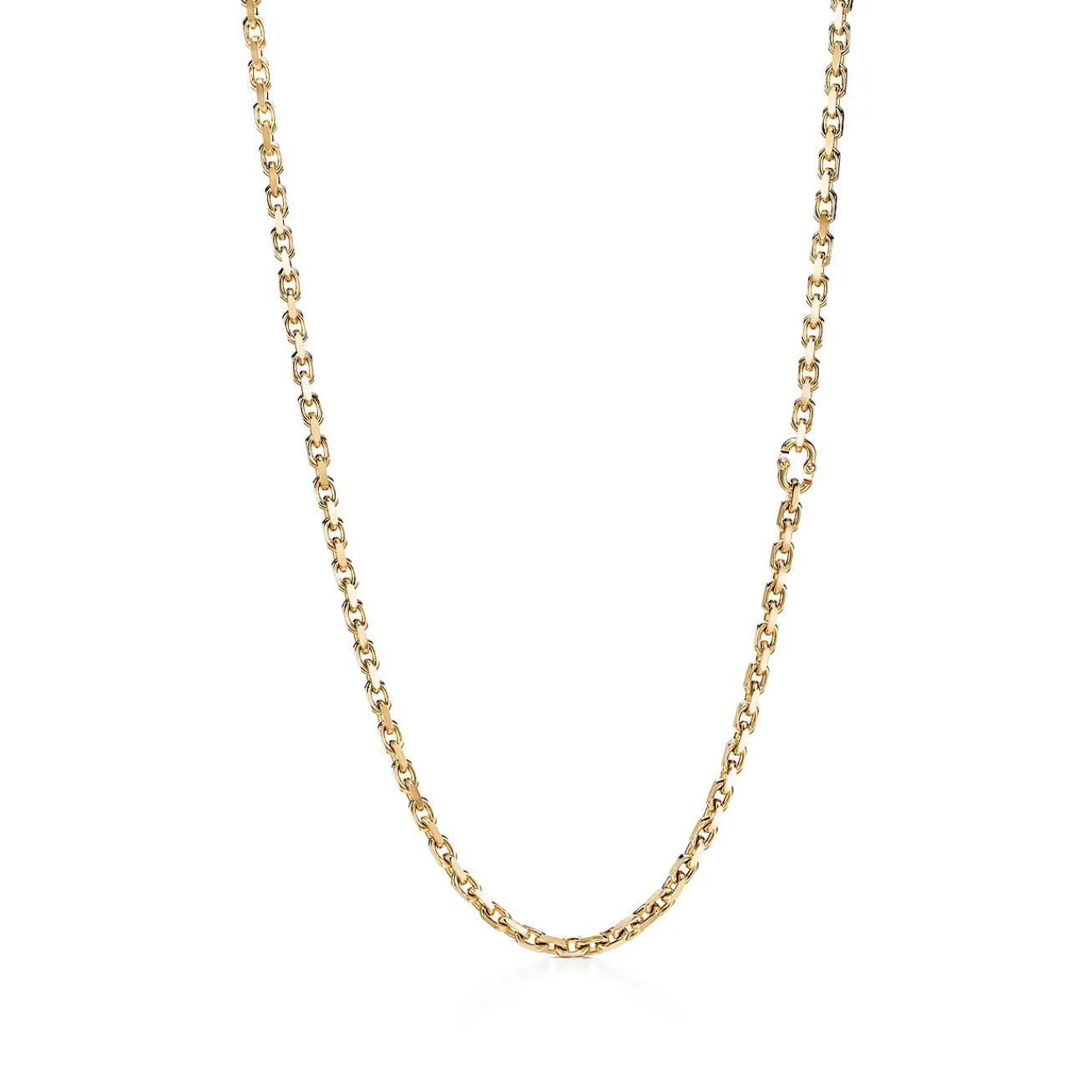 Tiffany & Co. Tiffany 1837® Makers chain necklace in 18k gold, 24". | ^ Necklaces & Pendants|Men's Jewelry