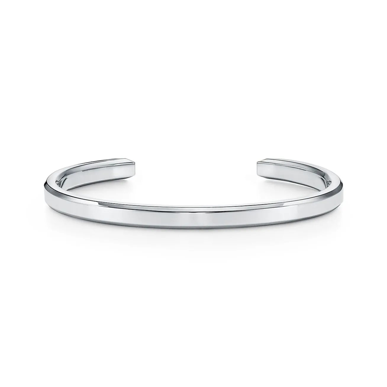 Tiffany & Co. Tiffany 1837® Makers narrow cuff in sterling silver, medium. | ^ Bracelets|Men's Jewelry
