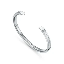 Tiffany & Co. Tiffany 1837® Makers narrow cuff in sterling silver, medium. | ^ Bracelets|Men's Jewelry