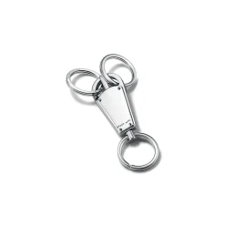 Tiffany & Co. Tiffany 1837 Makers valet key ring in sterling silver and stainless steel. | ^ Key Rings|Accessories